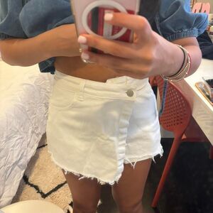 Free-people Women's White Skirt